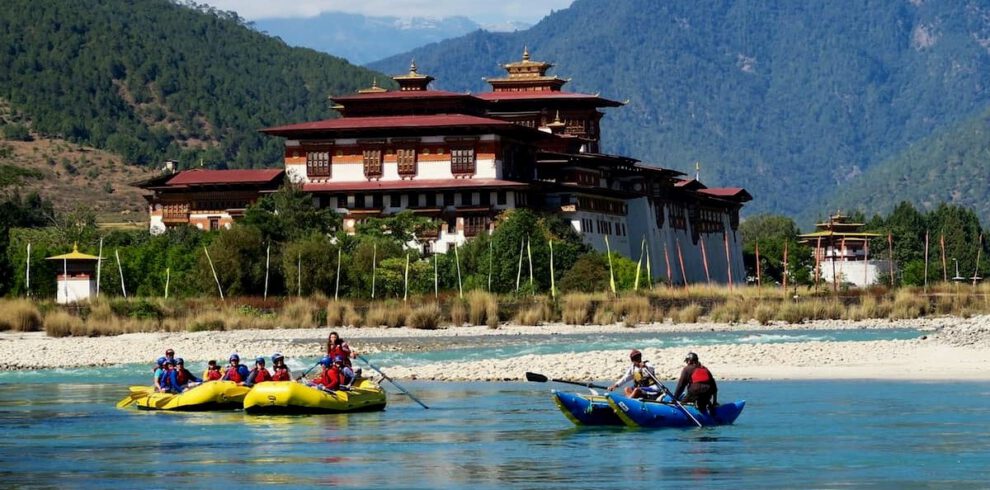 Rafting in po chhu